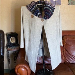 Curio Poncho Sweater with Pockets